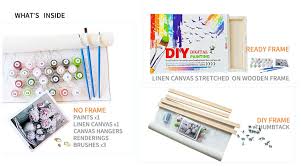 Framing a paint by number canvas in a store bought frame isn't always an easy task. Dog Series Diy Painting Number Diy Oil Paint By Numbers Kit Painting Canvas Painting By Numbers For Kids Adults Art Paint Paint By Number Aliexpress