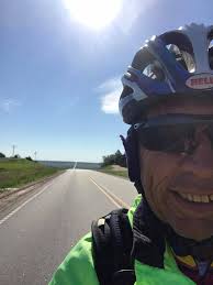 local bike ride during good weather