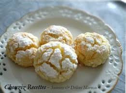 Ghriba A La Noix De Coco Recette Noix De Coco Recette Patisserie Orientale Sables Noix De Coco