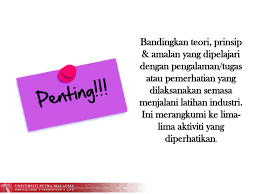 Semasa menjalani latihan industri ini, pelbagai cabaran dan pengalaman yang telah saya lalui. Format Laporan Akhir Latihan Industri Dce4901 Pjj Dr Ppt Download