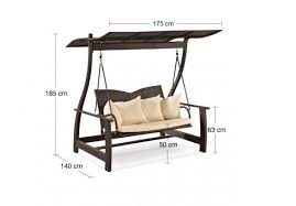 Avandeo Sicilia Polyrattan Hollywoodschaukel Schwarz 2 Sitzer Eisenmobel Holzpaletten Mobel Schaukel