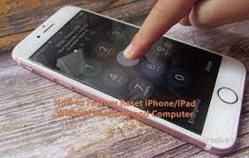 How To Factory Reset Your Iphone Ipad Without Passcode And Computer 100 Working Softwaredive Com Iphone Information Iphone Ipad