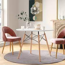 Customers can browse sofas, chairs, and ottomans in various styles, colors, and materials. Art Van Furniture Dining Tables Wayfair
