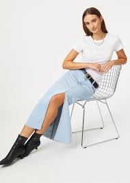 MARIN Denim Skirt - Evelyn Lane Clothing Co.