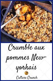 Crumble New Yorkais La Recette Facile Recette Recette Facile Crumble