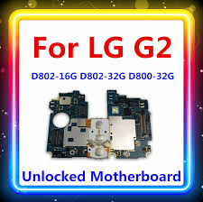 Shop lg g2 4g lte cell phone (unlocked) black at best buy. Android Unlocked For Lfor Lg G2 D802 D800 Motherboard 16gb 32gb With Chips Mainboard Whole Complete Logic Board Good Working Buy At The Price Of 15 63 In Aliexpress Com Imall Com