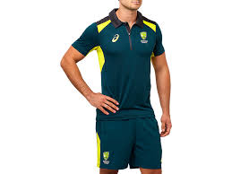 Get cricket uniforms australia at the best price to help you design a brand or supply your team. Men S Cricket Australia Replica Training Shirt Legion Blue Mens Cricket Clothing Asics