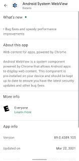 You may have to toggle the show all apps or show system apps option, to make the google app show up on the list. Here S How To Fix Those Mysterious Android Webview Crashes