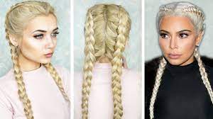 9 Braided Hairstyles For Spring 2016 Makeup Tutorials Kardashian Braids Big Box Braids Hairstyles Big Box Braids
