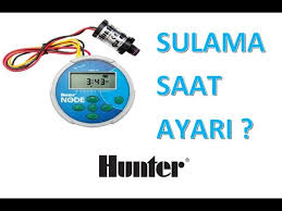 Debi ayarlı damlatıcı (geniş boşaltım). Hunter Node Sulama Zamanlayicisi Nasil Ayarlanir Izmir Otomatik Sulama Mgf Sulama Sistemleri Youtube