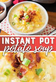 Instant Pot Potato Soup Recipe Instant Pot Potato Soup Recipe Easy Soup Recipes Instant Pot Recipes
