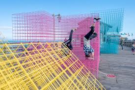 Gallery Of Runaway A Temporary Splash Of Color For The Santa Barbara Waterfront 19 Temporary Architecture Downtown Santa Barbara Santa Barbara