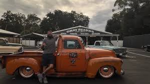 Image result for Orange 1953 Truck