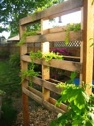 Pallet Planter Screen For Strawberries Maybe Idee Deco Jardin Amenagement Jardin Deco Jardin
