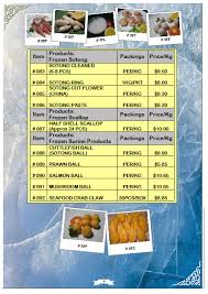 In some cases, frozen food is better than the fresh stuff. Frozen Food Se Frozen Food Menu Price List