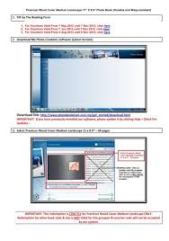 I emailed photobook malaysia support but got no reply. 1 Fill Up The Booking Form 2 Download My Photo Photobookmart
