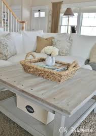 They are made of natural elements such as weathered driftwood, reclaimed wood, sea glass, zinc and copper. 89 Farmhouse Coffee Table Ideas Coffee Table Coffee Table Farmhouse Farm House Living Room