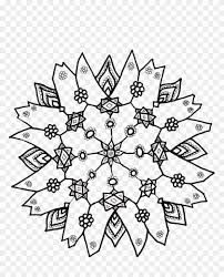 Students can color or decorate them to display on a bulletin board. Winter Snowflake Coloring Page Type Snowflake Color Pagessnowflake Free Transparent Png Clipart Images Download