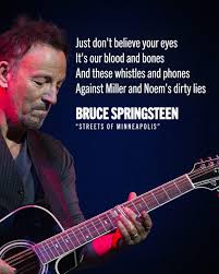 Streets of Minneapolis” a new song by Bruce Springsteen released today.⁣ ⁣  Thank you Bruce!⁣ ⁣ (Photo from a few years ago; an in-camera double  exposure)⁣ ⁣