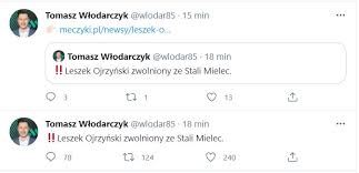 W meczyki.pl wiemy, jak ważne są transmisje na żywo. Oficjalnie Leszek Ojrzynski Zwolniony Ze Stali Mielec Korso24 Pl