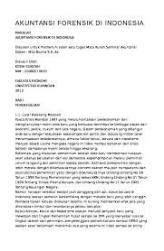 Check spelling or type a new query. Doc Akuntansi Forensik Di Indonesia Imam Udin Academia Edu