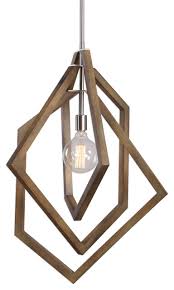 Indoor pendants ceiling lights recessed tech lighting modern designer metal pendant light fixtures chandelier lamp hanging fixture 10 2 5 meter length long drop rain teardrop crystal chandeliers lightingo co uk elegant designs for home lamps plus plant box frame diy lnc a01910 cage use e26. Abstract Geometric Shapes Modern Pendant Chandelier 1 Light Cage Wood Elegant Transitional Pendant Lighting By My Swanky Home Houzz