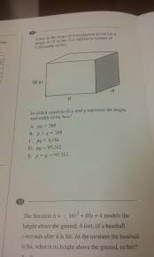 Volume is measured in cubic units, or little cubes. A Box In The Shape Of A Rectangular Prism Has A Chegg Com