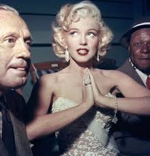 Marilyn Monroe at Backstage Getting Ready for the Jack Benny TV Show, 1953  ~ Vintage Everyday