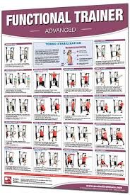 functional trainer exercises poster
