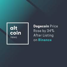 Find the best doge wallpaper 1920x1080 on getwallpapers. Altcoin News Dogecoin Price Rose By 34 After Listing On Binance By Marko Vidrih The Capital Medium