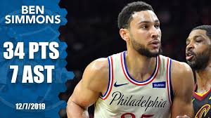 Those ben numbers are legit mvp stats. Ben Simmons Hits 2nd Nba 3 Pointer Scoring 34 For 76ers Vs Cavaliers 2019 20 Nba Highlights Youtube