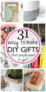31 Easy Inexpensive Diy Gifts Your Friends And Family Will Love Inexpensive Diy Gifts Diy Holiday Gifts Easy Diy Gifts