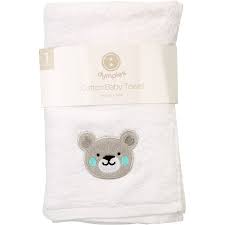 Big softies plastic bath tub, white 34. Dymples Bear Baby Bath Towel White Big W