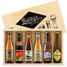 Caisse Bois De 6 Bieres Belges De Caractere Bienmanger Paniers Garnis