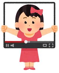ユーチューバーの女の子のイラスト（将来の夢） | かわいいフリー素材 ...