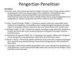 Pengertian Dan Definisi Metode Penelitian Dan Metode Penelitian Ppt Download