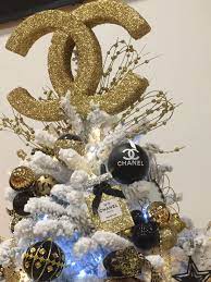 Give this ornament to the special one in your life or keep as a treasured keepsake. Coco Chanel Christmas Tree Topper Christmas Tree Toppers Christmas Tree Inspiration Christmas Decorations