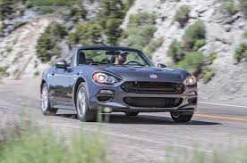The used 2017 fiat 124 spider is offered in the following submodels: 2017 Fiat 124 Spider Classica First Test Review More Quiet Less Riot