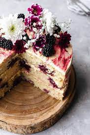 Blackberry And Gin Cake Recipe Vegan Cake Recipes Desserts Cake Recipes