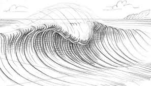 As they near land, these waves rear up to great heights and can drown whole islands. How To Draw A Wave Club Of The Waves