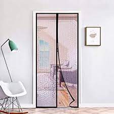 If opening is 46 order 48 wide door kit or next size up). Magnetic Thermal Insulated Door Curtain 36 X80 Magnet Patio Door Cover Auto Closer Fits Doors Up