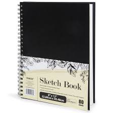 Premiere Spiral Bound Hardcover Sketch Book 9in X 12in Five Below In 2020 Sketch Book Art Supplies List Spiral Bound