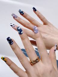 Although blue is a statement color on its own you can play it up further by trying out these simple nail polish designs and ideas. 15 Coolest Blue Nail Designs For 2021 The Trend Spotter