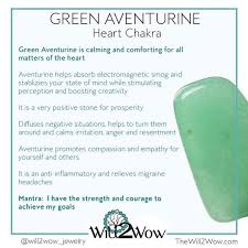 Paquette Design Aventurine Crystal Green Aventurine Crystal Spiritual Crystals