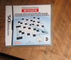 Süddeutsche Zeitung WISSEN - Kreuzworträtsel (Nintendo DS, 2007) online  kaufen | eBay