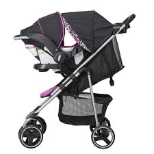 Amazon Com Evenflo Vive Travel System With Embrace Spearmint Spree Baby Baby Car Seats Travel System Travel System Stroller