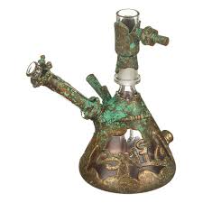 Incorporating new color pallets, transparent glass blending techniques, and color. Grav Labs Limited Edition Clear Glass Snic Hardware Rig With Patina Finish Grasscity Com