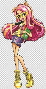 Frankie stein monster high doll, skull shores (2012) with original swimsuit, shoes, earrings and bracelet, ooak ever after high toy. Monster High Frankie Stein Doll Ever After High Toy Png Clipart Art Barbie Bratz Cartoon Doll