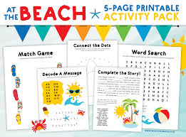 These summer coloring pages free to print show the activities that people do during the summers. Summer Bingo Game With Free Printables