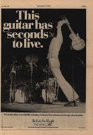 This Guitar Has Seconds To Live Music Poster Rock Music Vintage Music